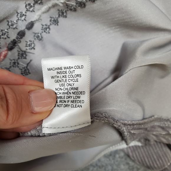 Kate Sam Top Womens XXL Velvet Embroidered Ribbed Boho Balloon Sleeve Soft Lilac - Picture 6 of 11